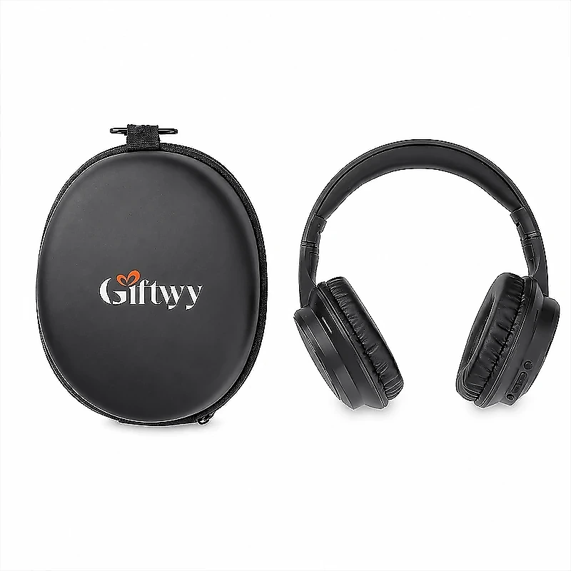 Giftology Bluetooth Headphones with Carry Case