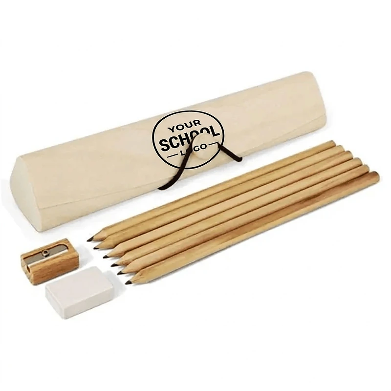 Pencil Set with Sharpener & Eraser
