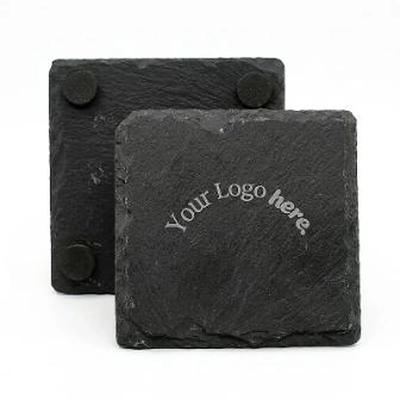 Black Slate Coaster