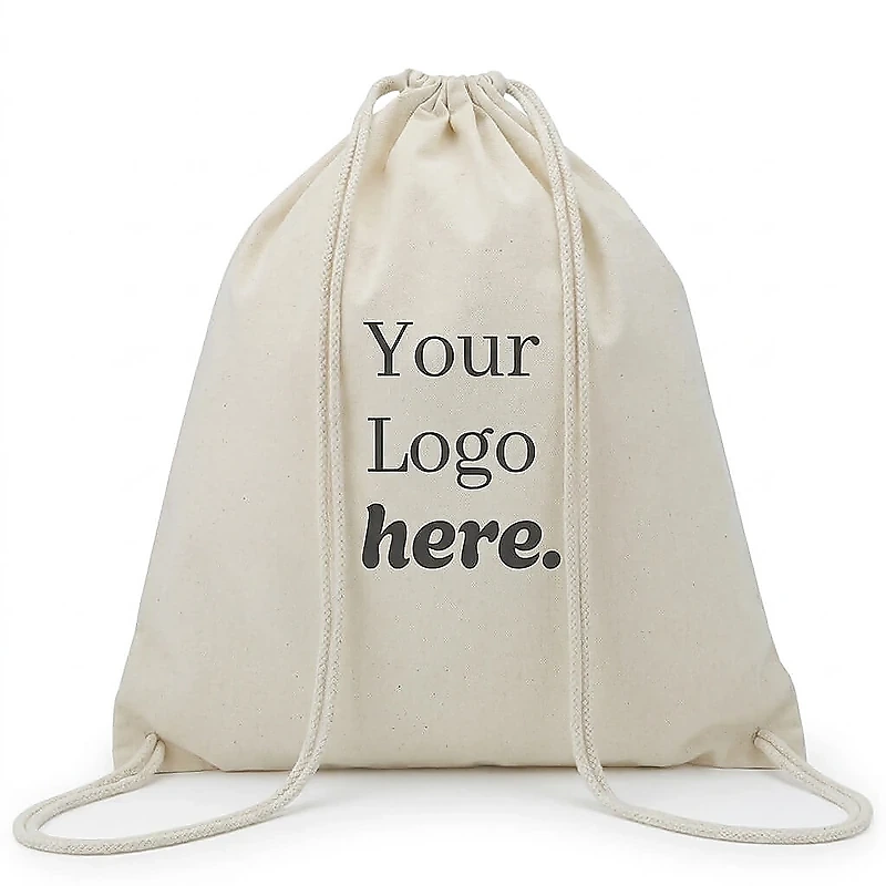 Eco-neutral Cotton Draw String Bags 240GSM