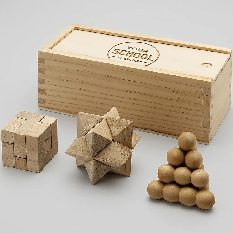 3-in-1 Wooden Puzzle