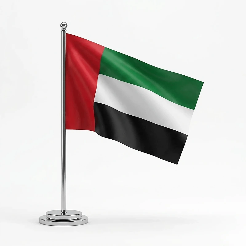 UAE Flag Table Display