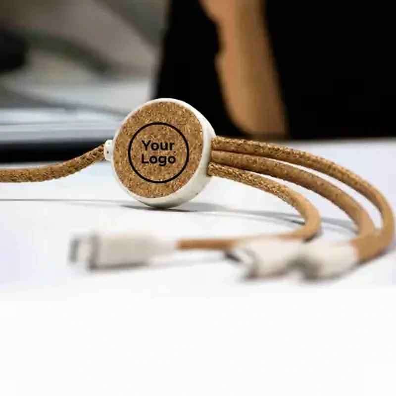 Cork & Wheat straw Charging Cable