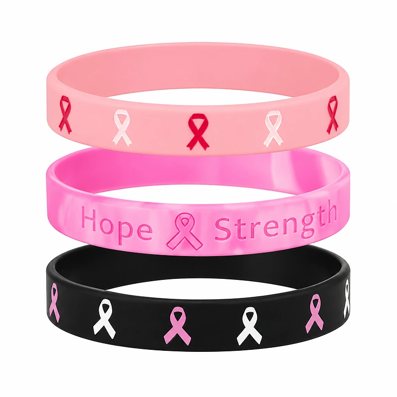 Breast Cancer Awareness Wristbands