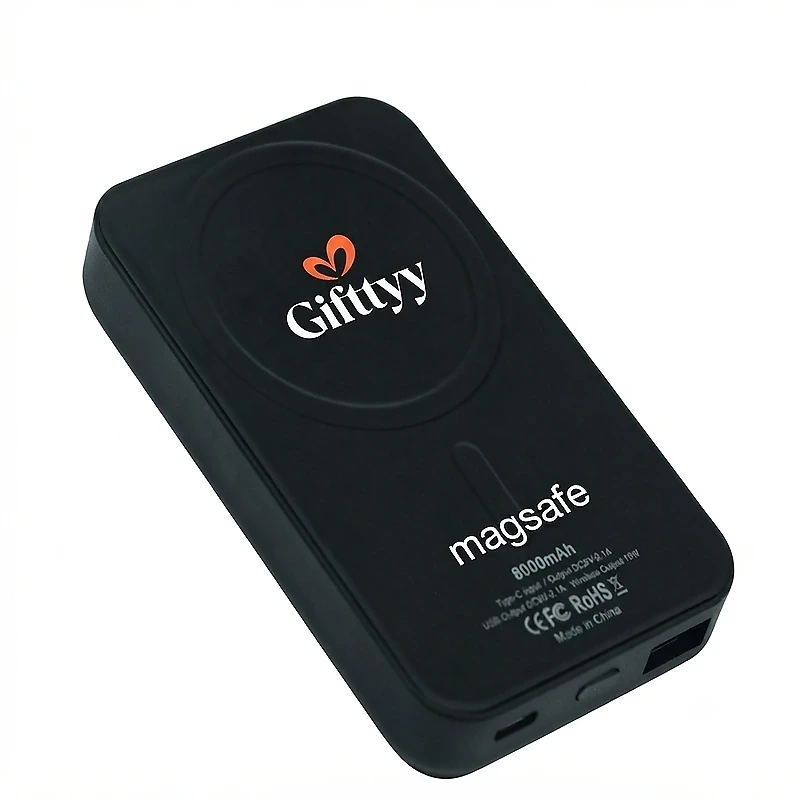 Magsafe Power bank With Lightup Logo