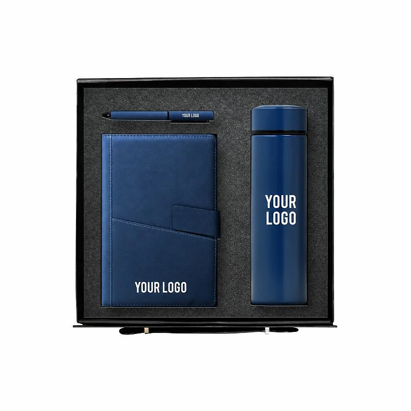Blue Corporate Gift Set – 3-Piece Executive Gift Set