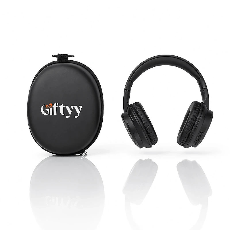 Bluetooth Headphones with EVA Carry Case