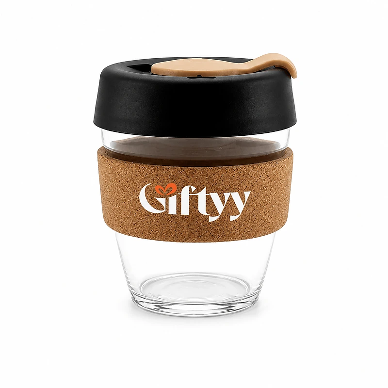 (240ml) Lightweight tempered glass cup