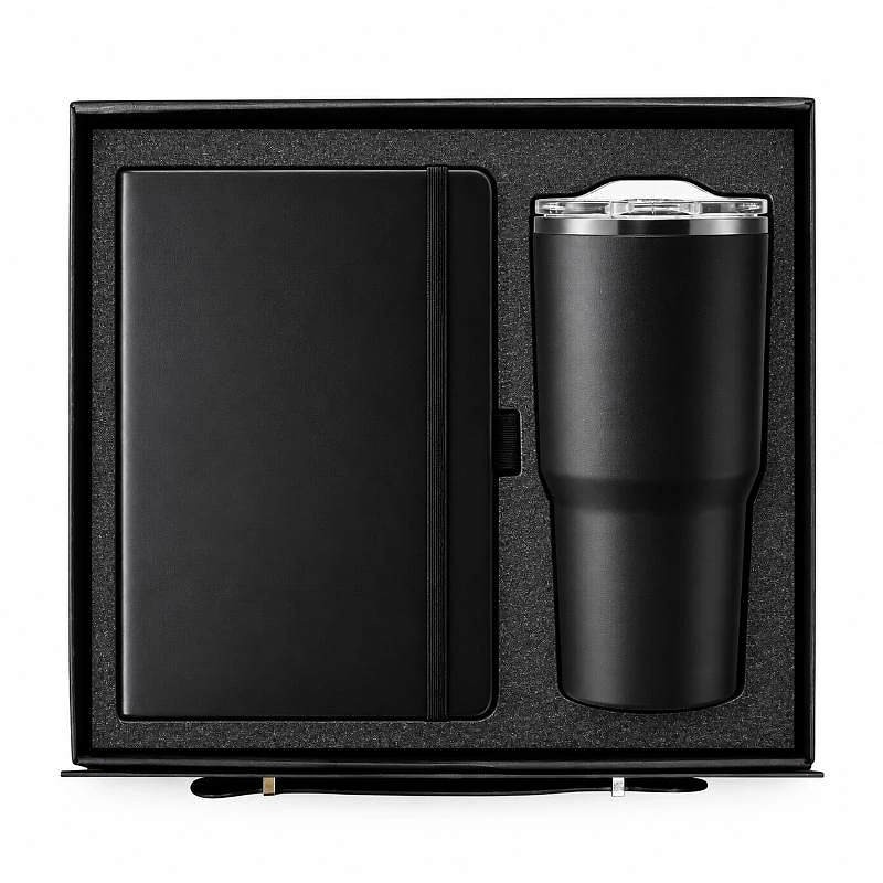 Executive Corporate Gift Set – 2-Piece Notebook and Tumbler Set