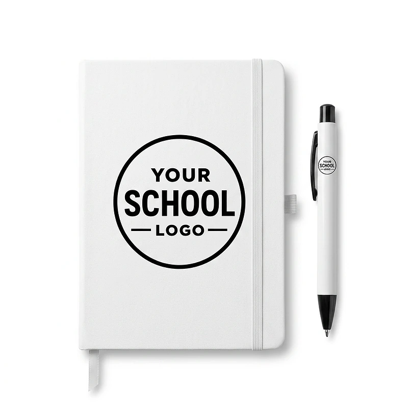 A5 Hard Cover Notebook and Pen Set