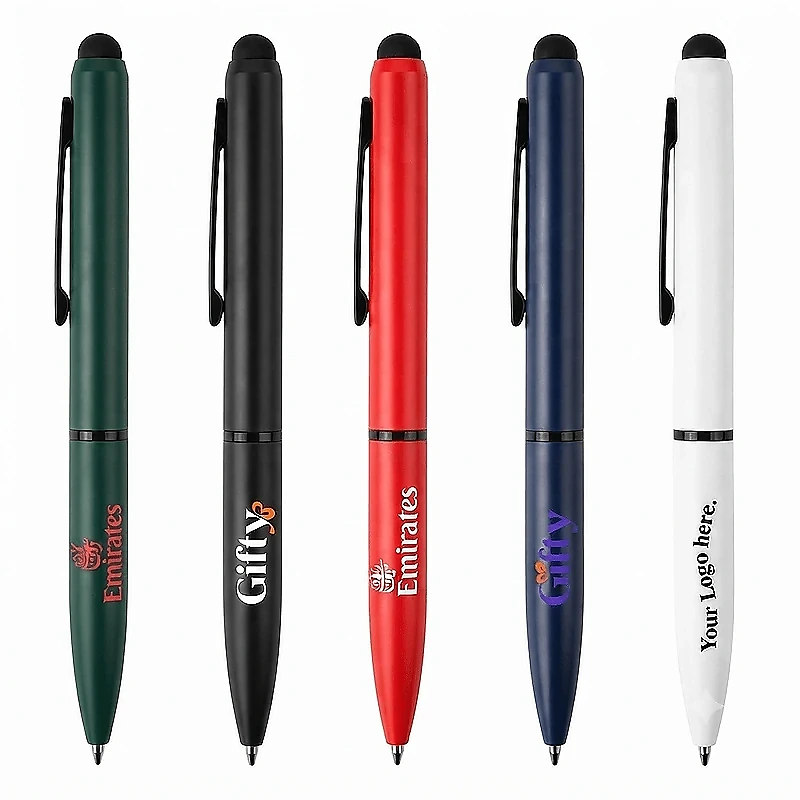 Metal Ballpoint Pen with Stylus
