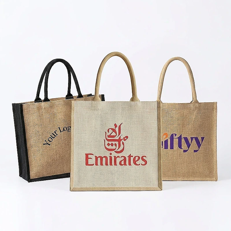 Heritage Jute Bottle Tote