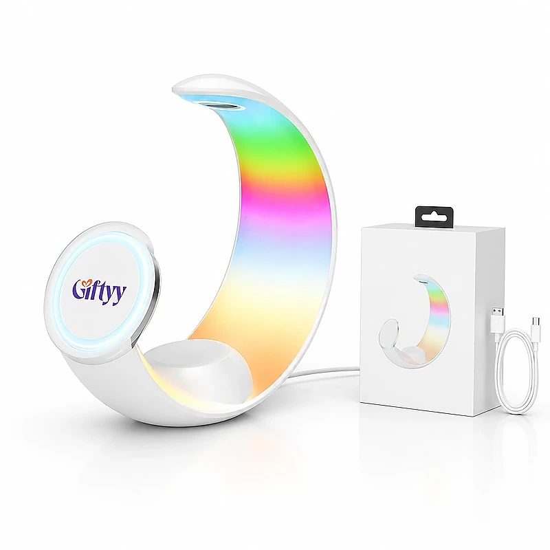 3-In-1 Wireless Charger with RGB Night Light