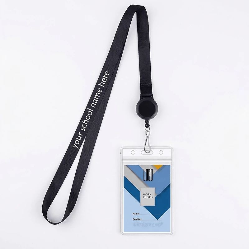 ID Card with lanyard