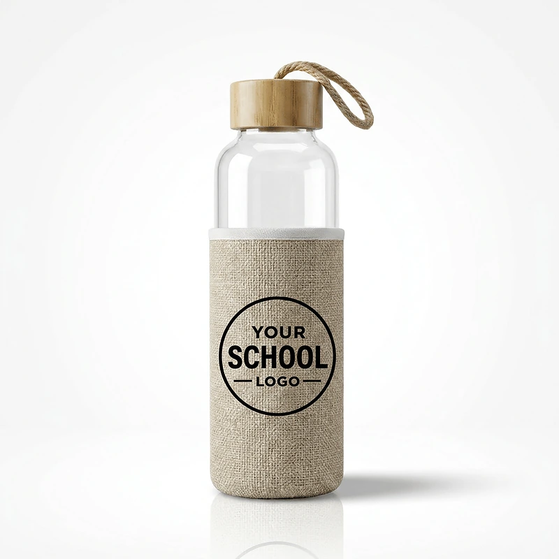 Glass Bottle with Sleeve