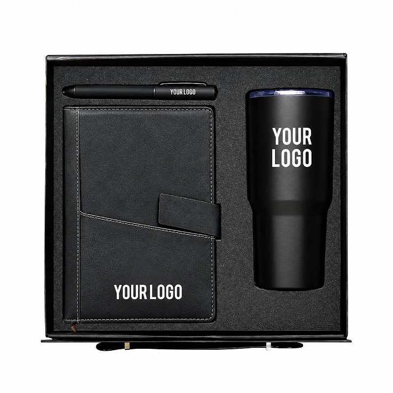 Slate Corporate Gift Set – 3-Piece Compact Executive Gift Set