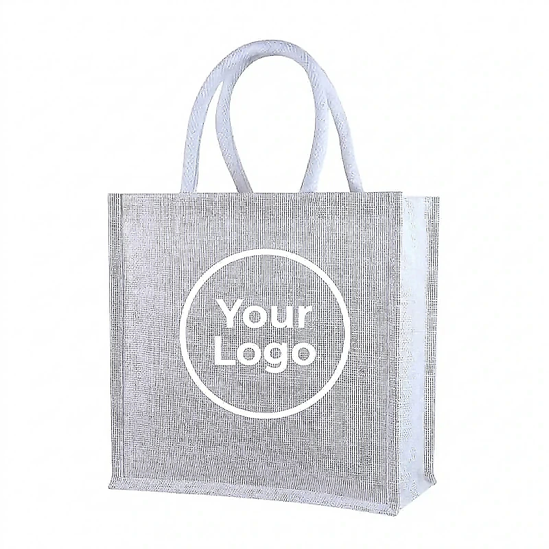 Square Laminated Jute Bag