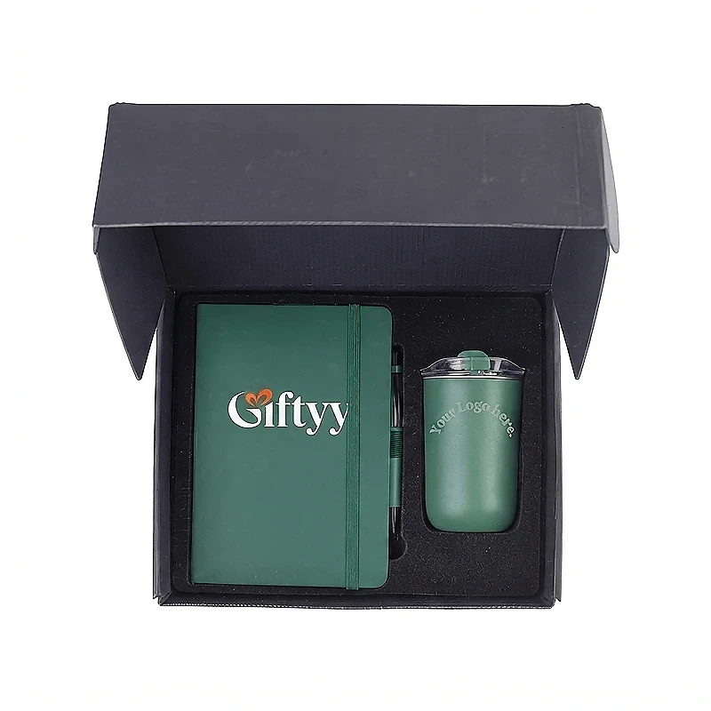 Giftology Set of Tumbler, A5 Notebook and Pen