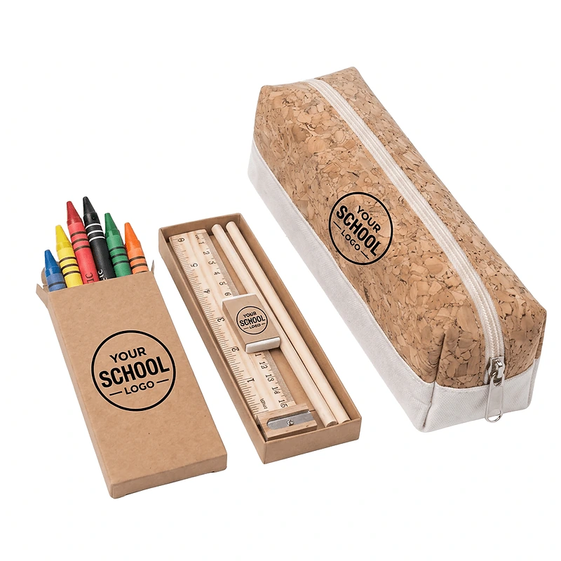 Natural Kraft & Cork Creative Set