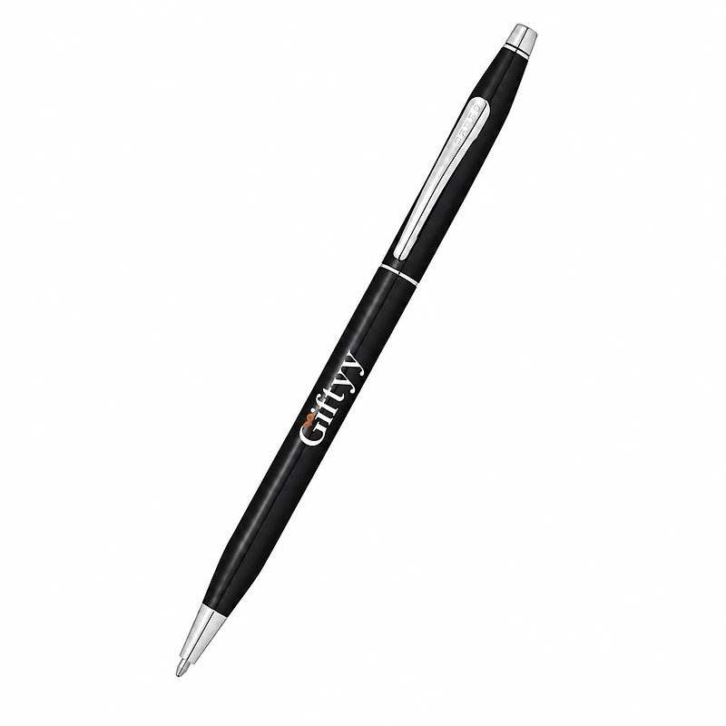 Cross Classic Century® Medalist® Chrome with 23KT Gold Plated Appointments Ballpoint Pen (Blue Ink)