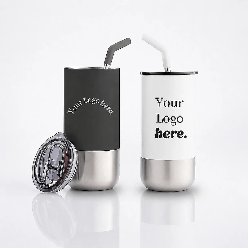 CHANGE Collection Insulated Tumbler with Reusable Straw
