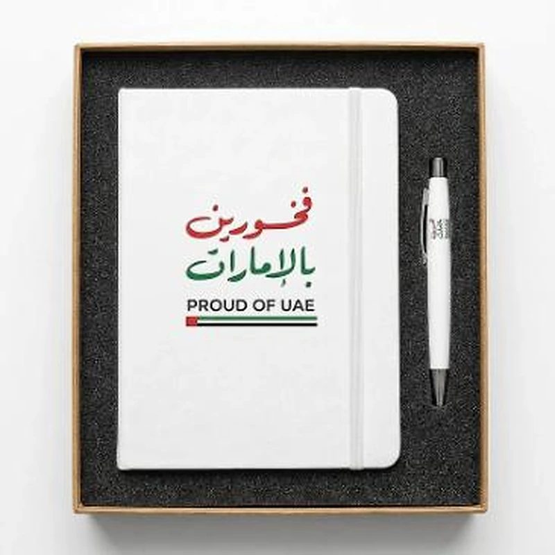 Proud of UAE Notebook & Pen Set