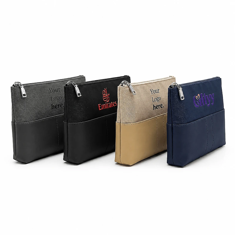 Compact Multi-Pocket Pouch