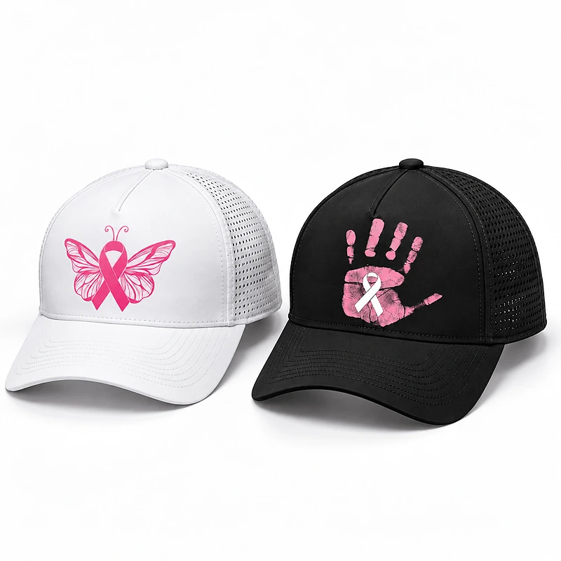 Breast Cancer Awareness Five-Panel Sports Cap