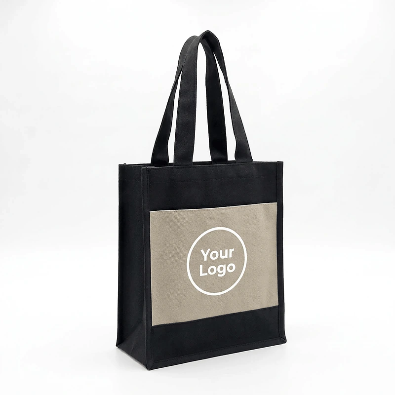 Jute And Canvas Bag