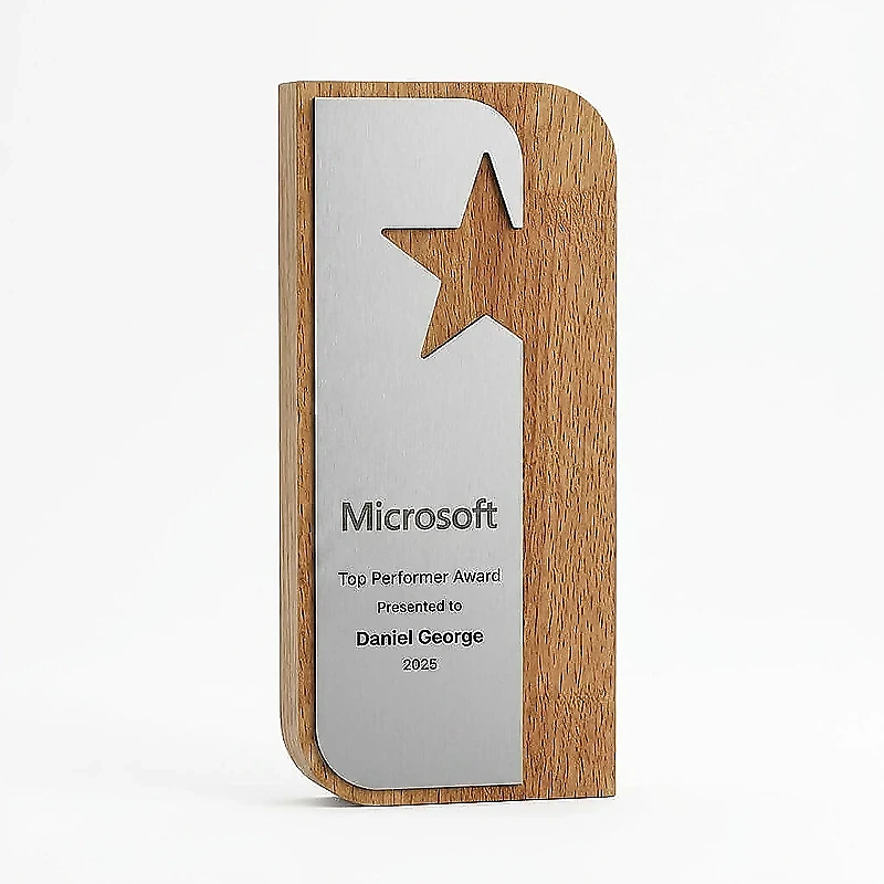 eco-neutral FSC Beech Wood Award
