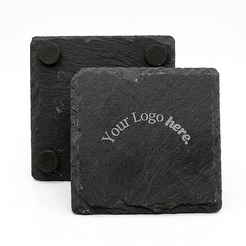 Black Slate Coaster