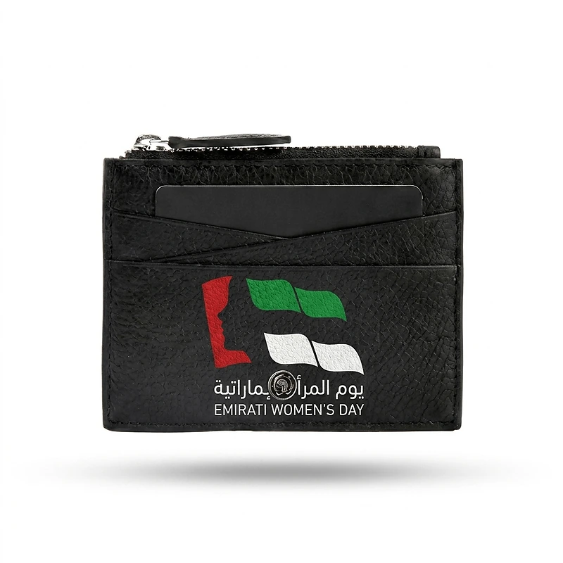 Cross Zip Card Holder