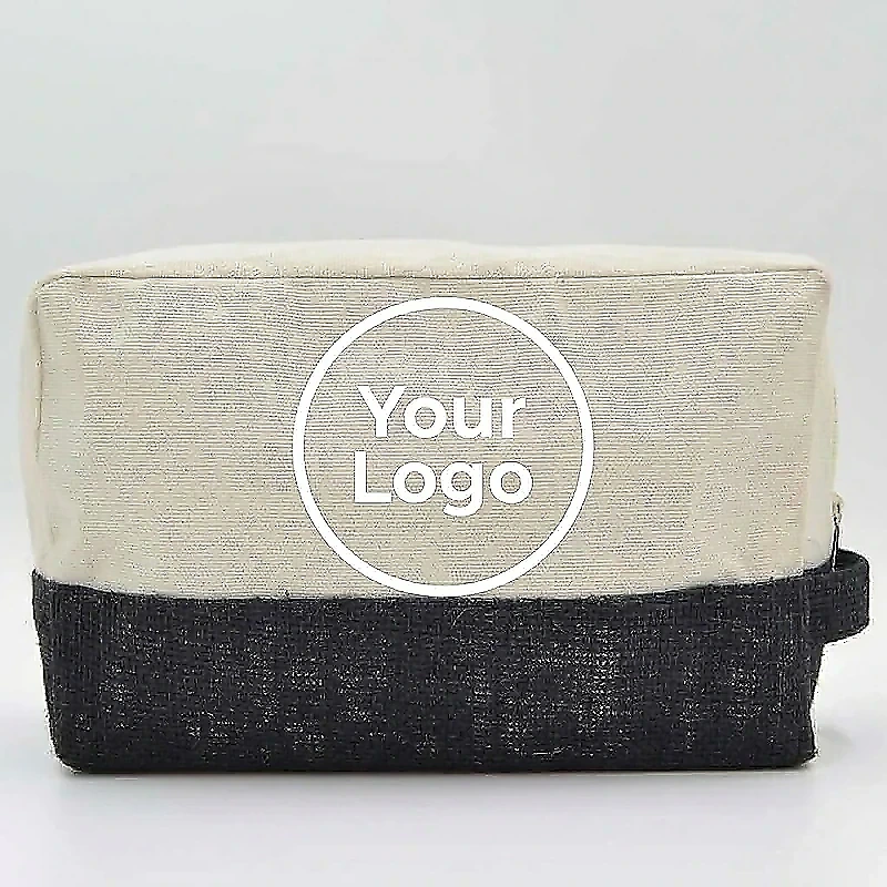 Jute Pouch With Canvas