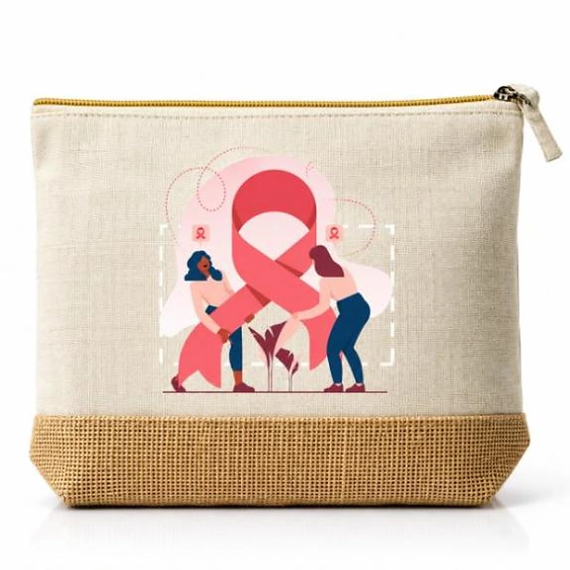 Breast Cancer Awareness Eco Wash Bag