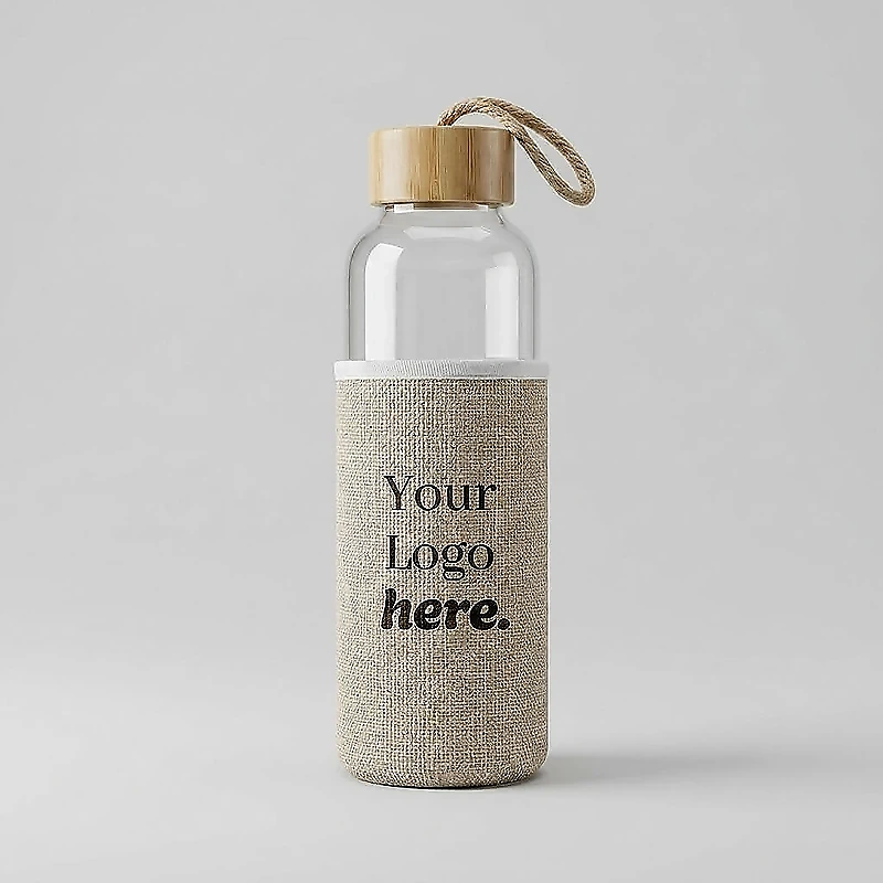 Glass Bottle With Eco Sleeve