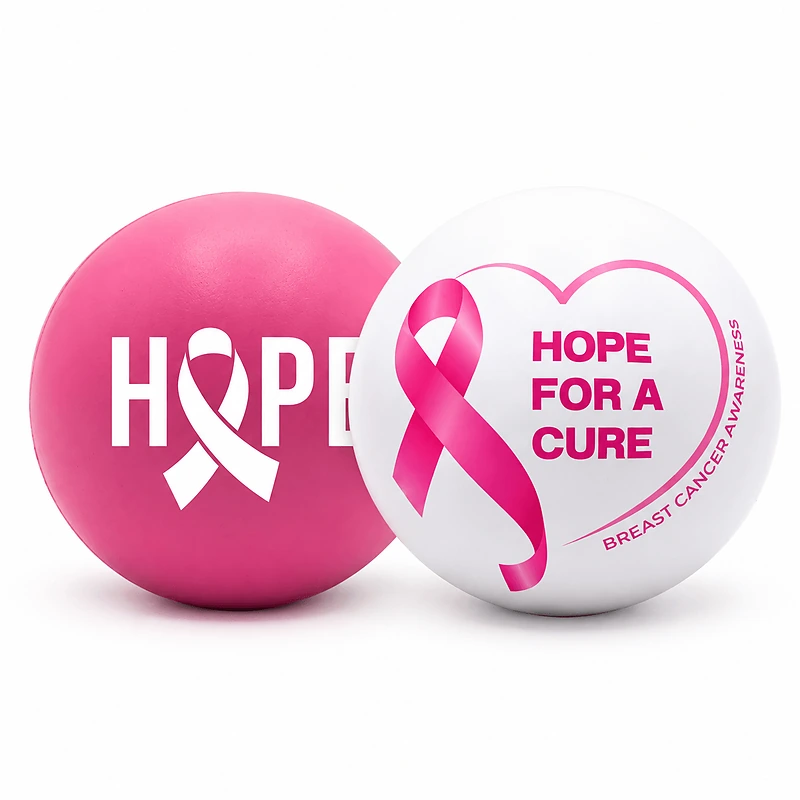 Breast Cancer Awareness Anti-Stress Balls