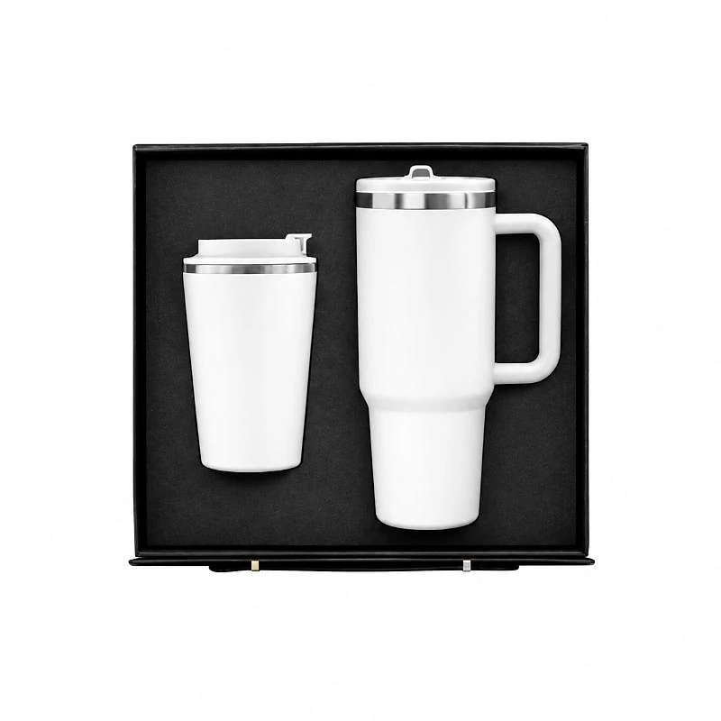 Drinkware Duo Gift Set – 2-Piece All-Black Drinkware Set