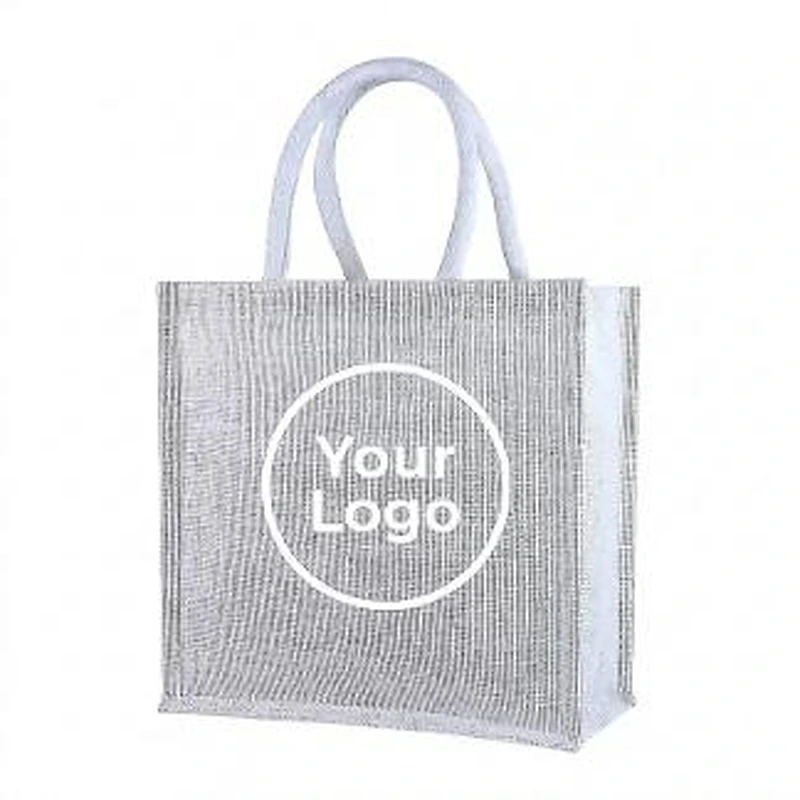 Square Laminated Jute Bag